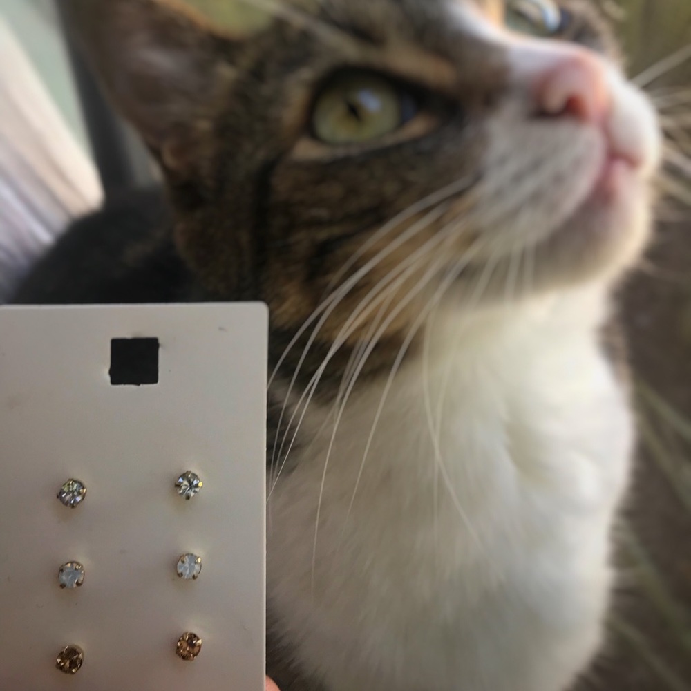 3 colorful studs 🧚🏼‍♂️